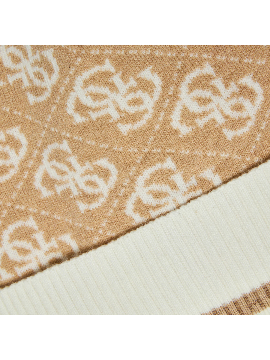 detail Guess dámská béžovo krémová čepice