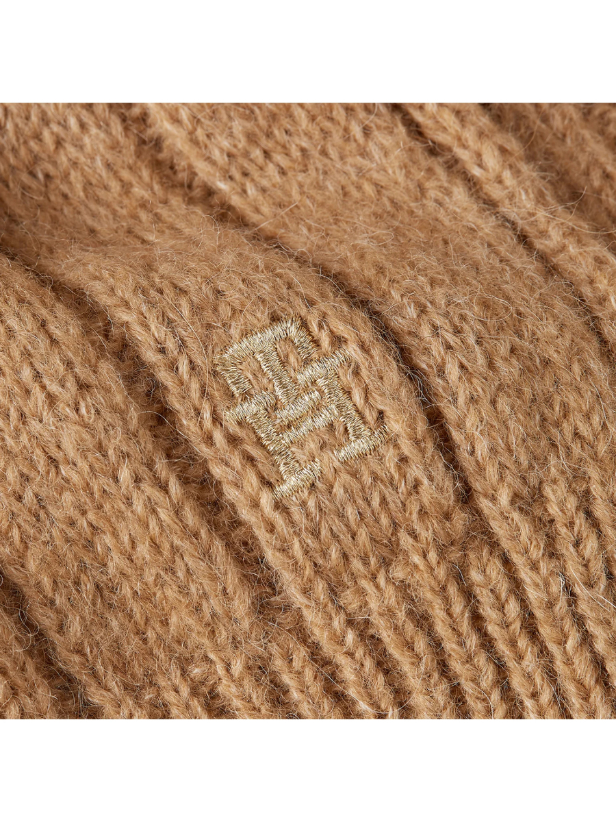 detail Tommy Hilfiger dámská béžová šála