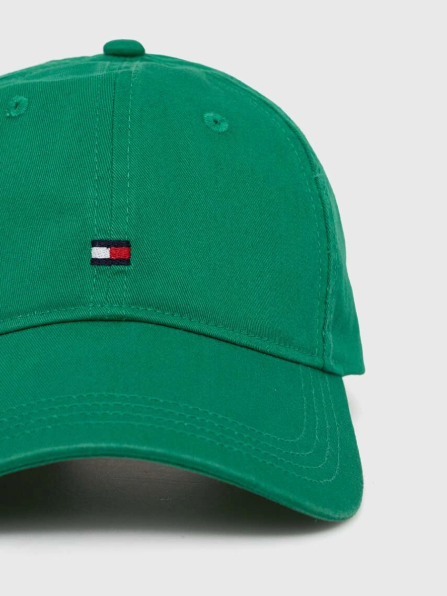 detail Tommy Hilfiger dámská zelená kšiltovka