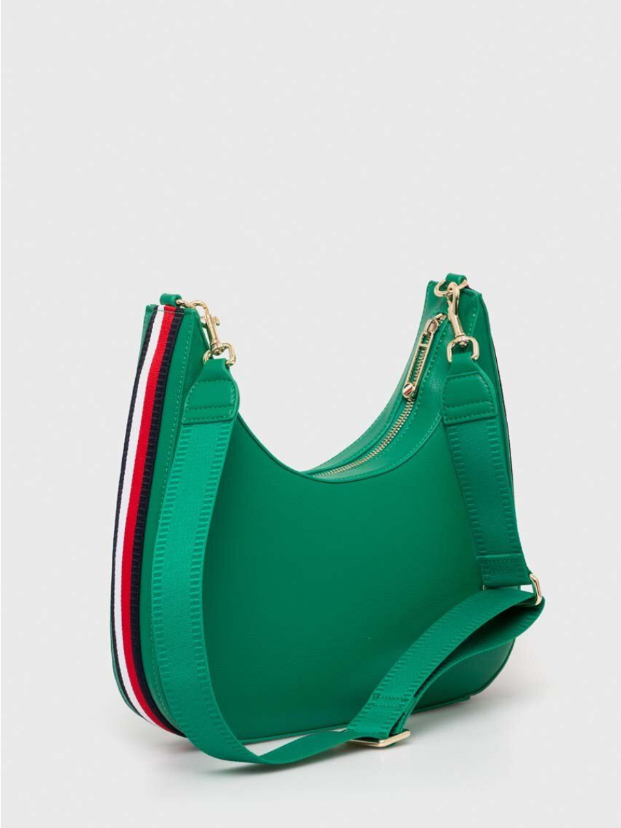 detail Tommy Hilfiger dámská zelená kabelka