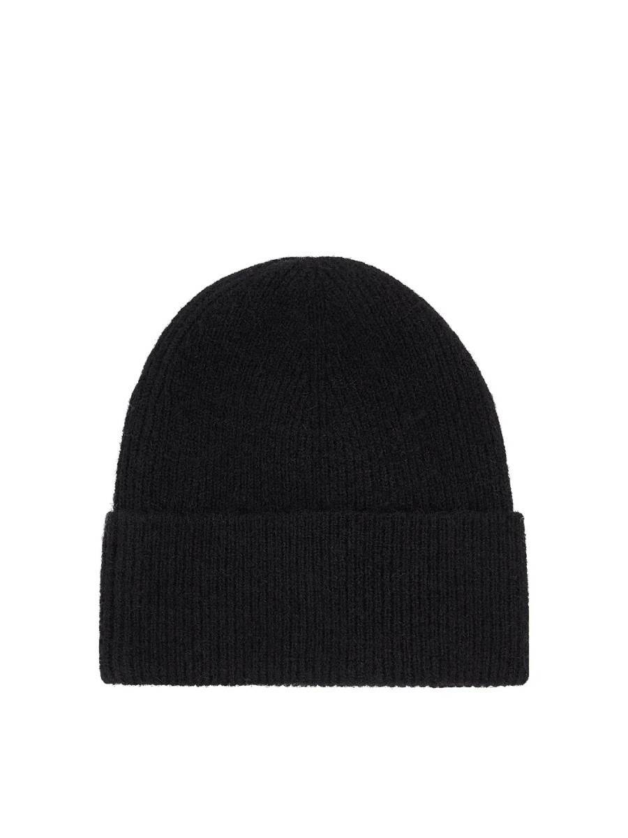 detail Tommy Hilfiger dámská černá čepice