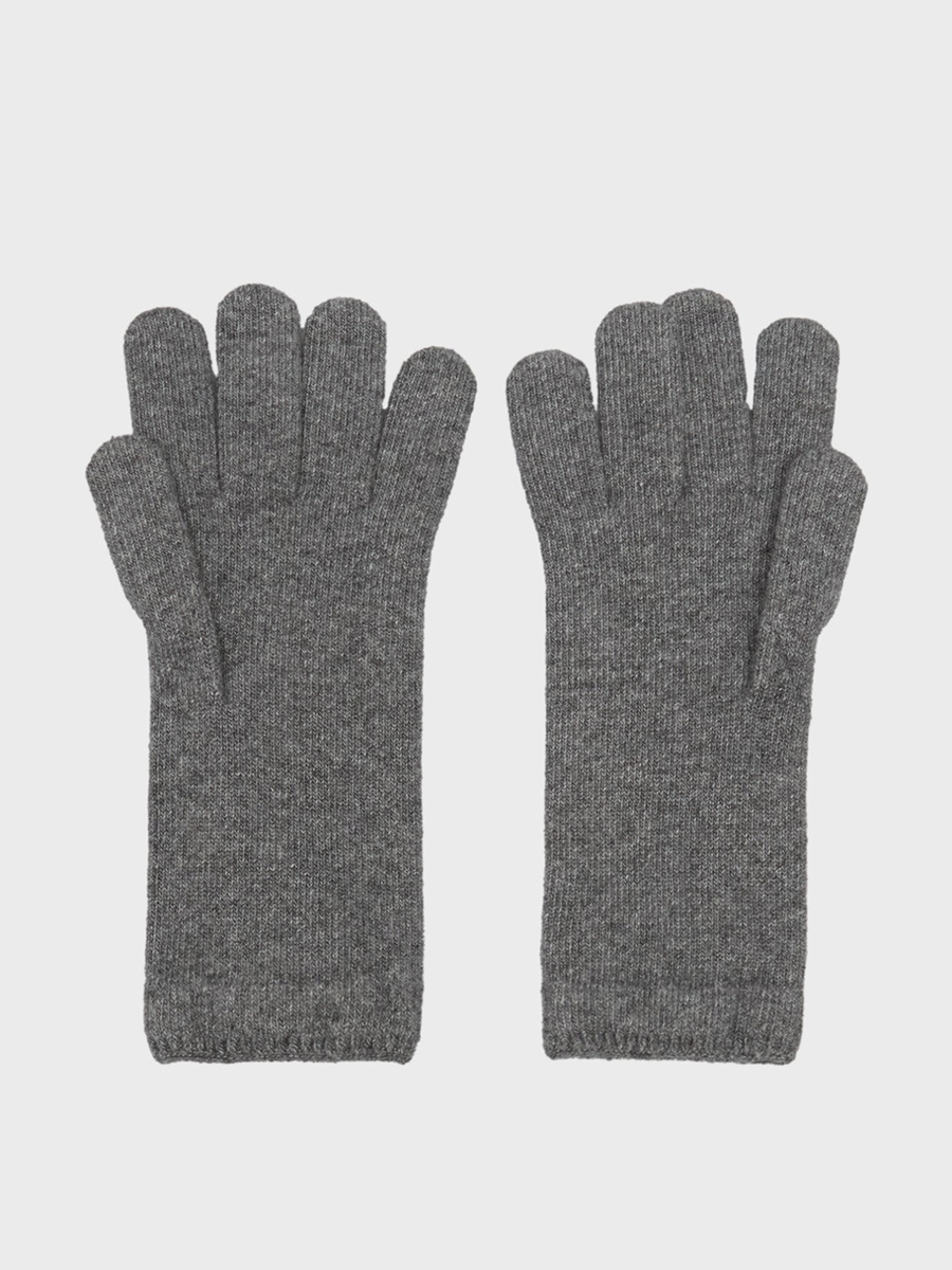 detail Tommy Hilfiger dámské šedé rukavice