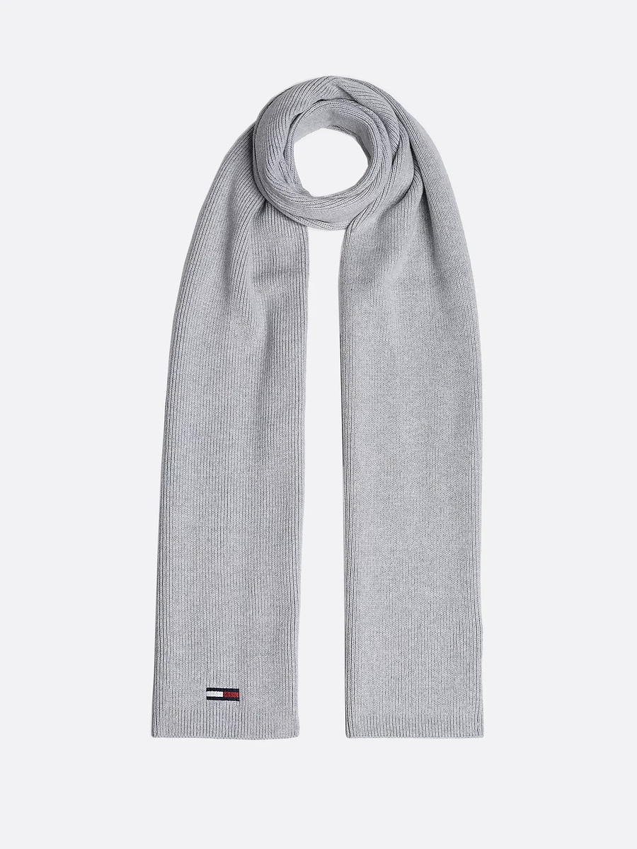 detail Tommy Jeans dámský šedý šál