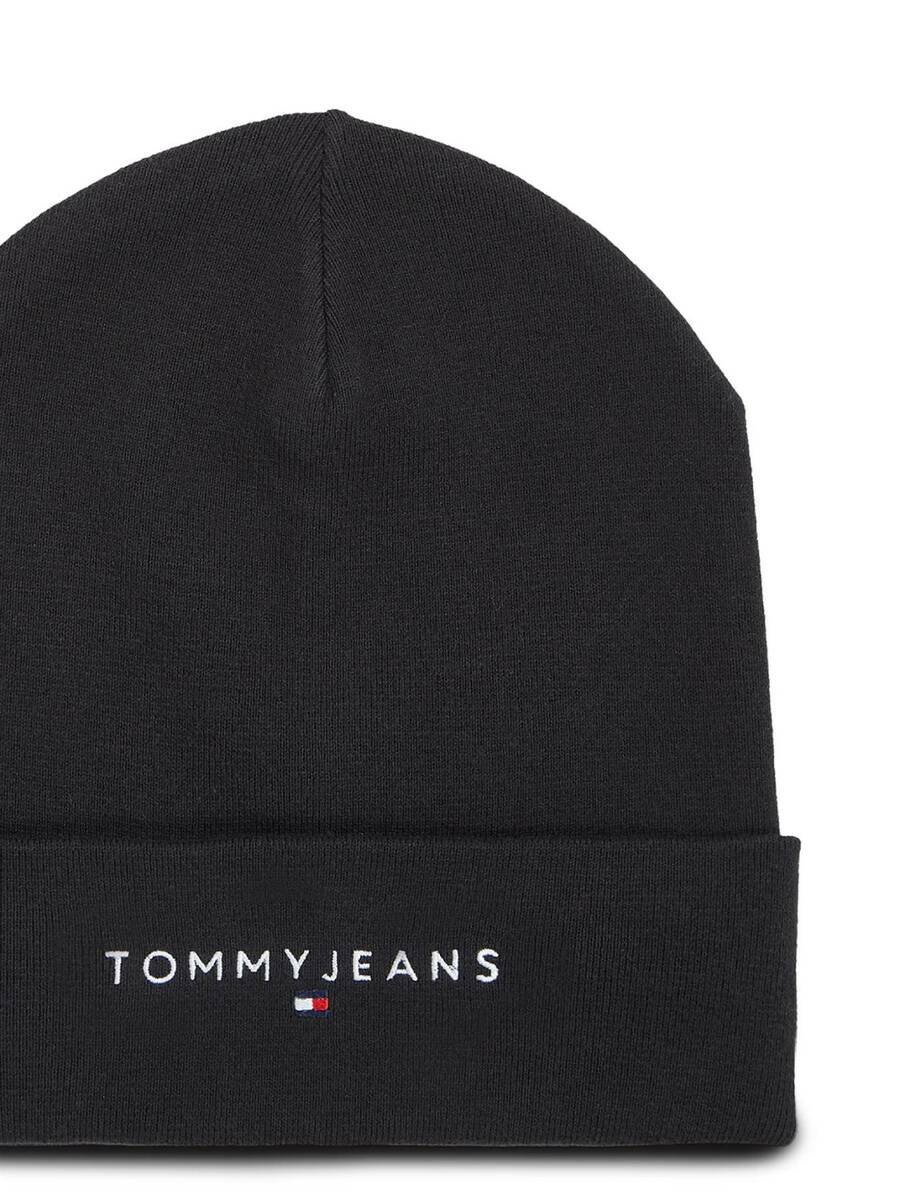 detail Tommy Jeans dámská černá čepice