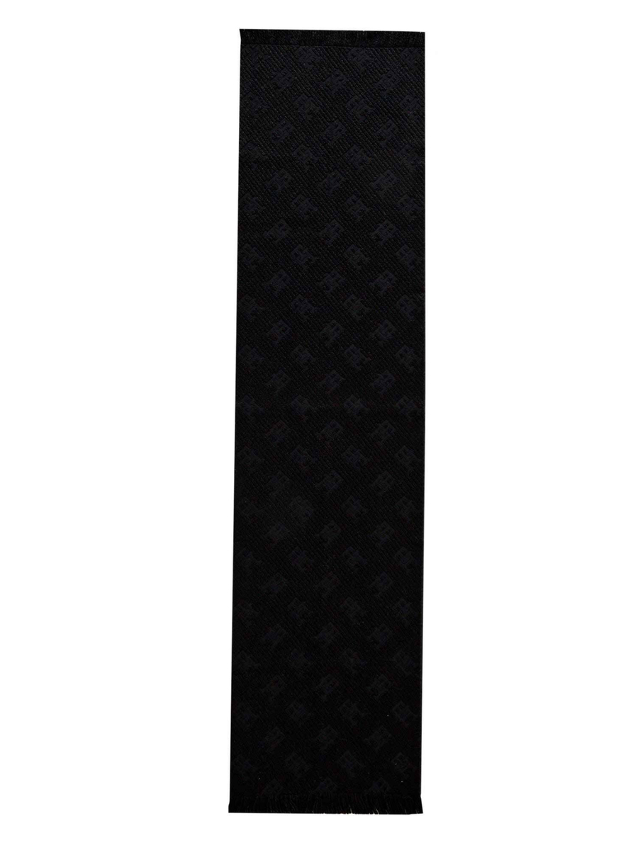 detail Tommy Hilfiger dámská černá šála