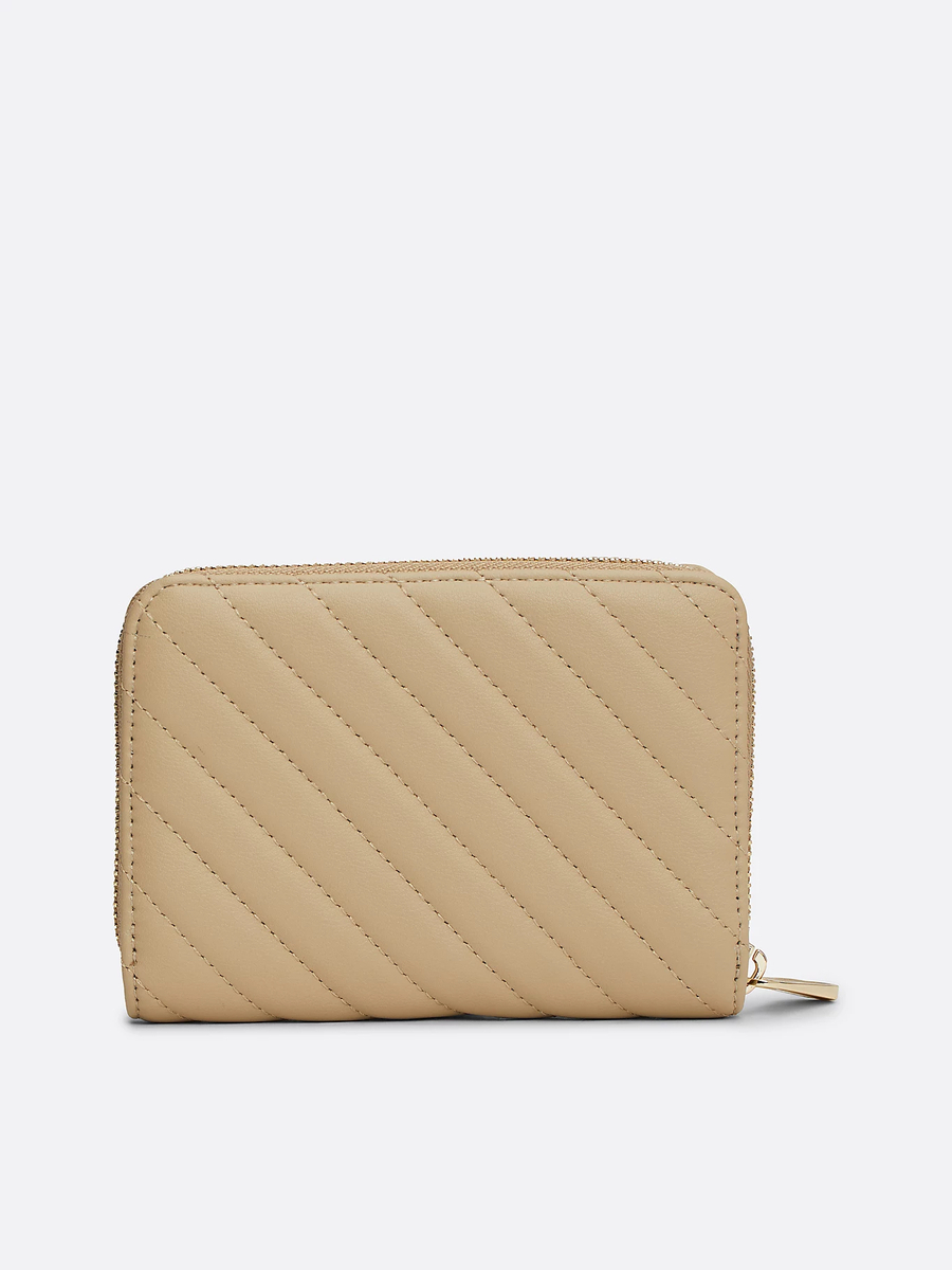 detail Tommy Hilfiger dámská béžová peněženka