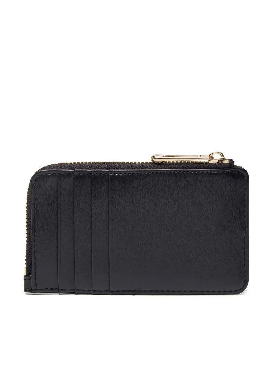 detail Tommy Hilfiger dámská černá peněženka na karty
