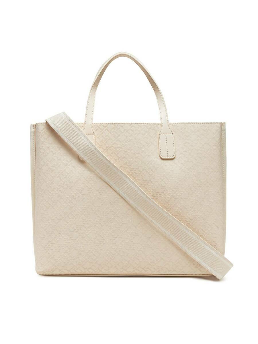 detail Tommy Hilfiger dámská krémová kabelka