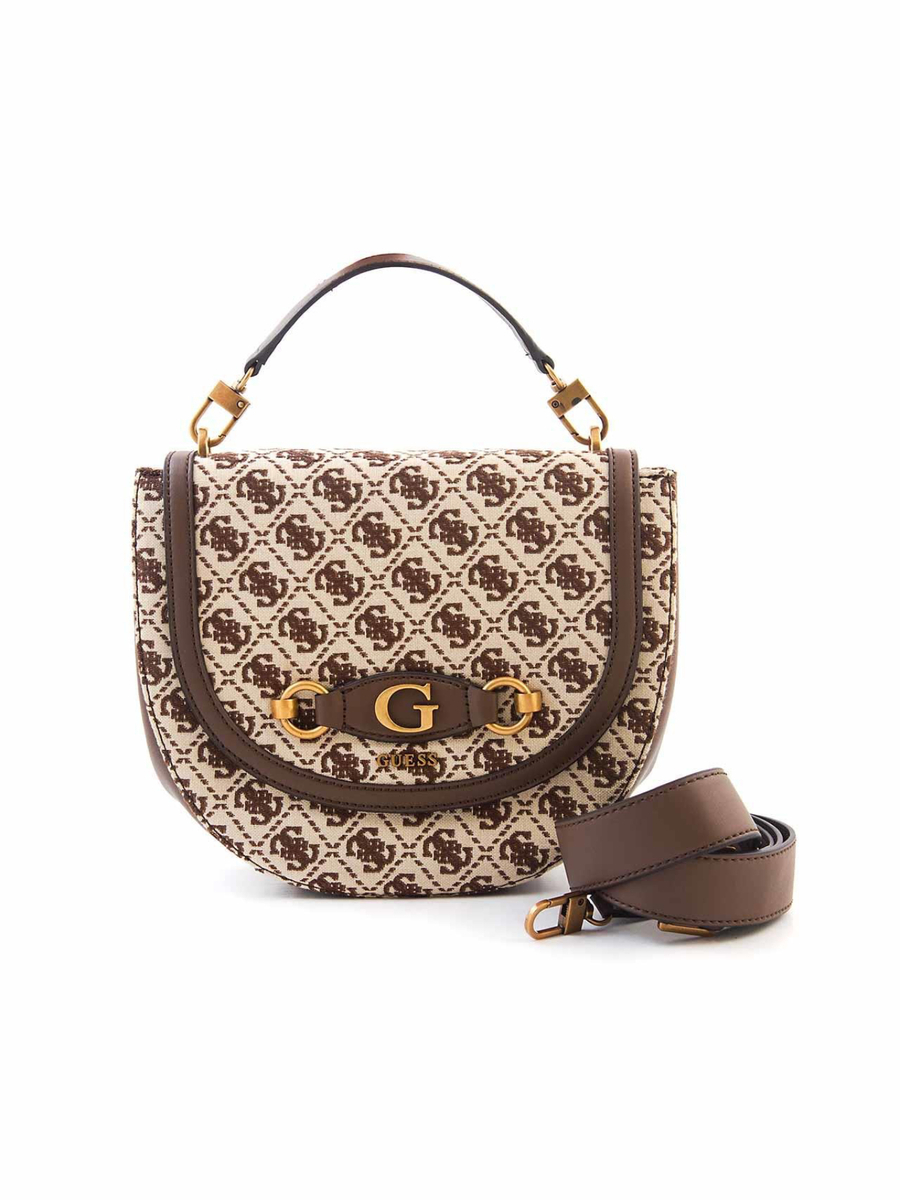 detail Guess dámská hnědá kabelka