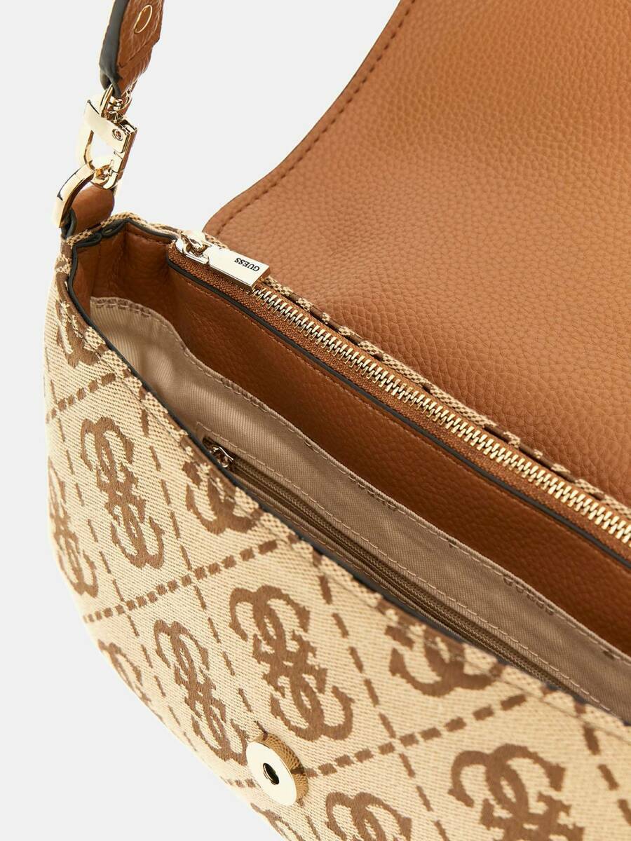 detail Guess dámská béžová kabelka