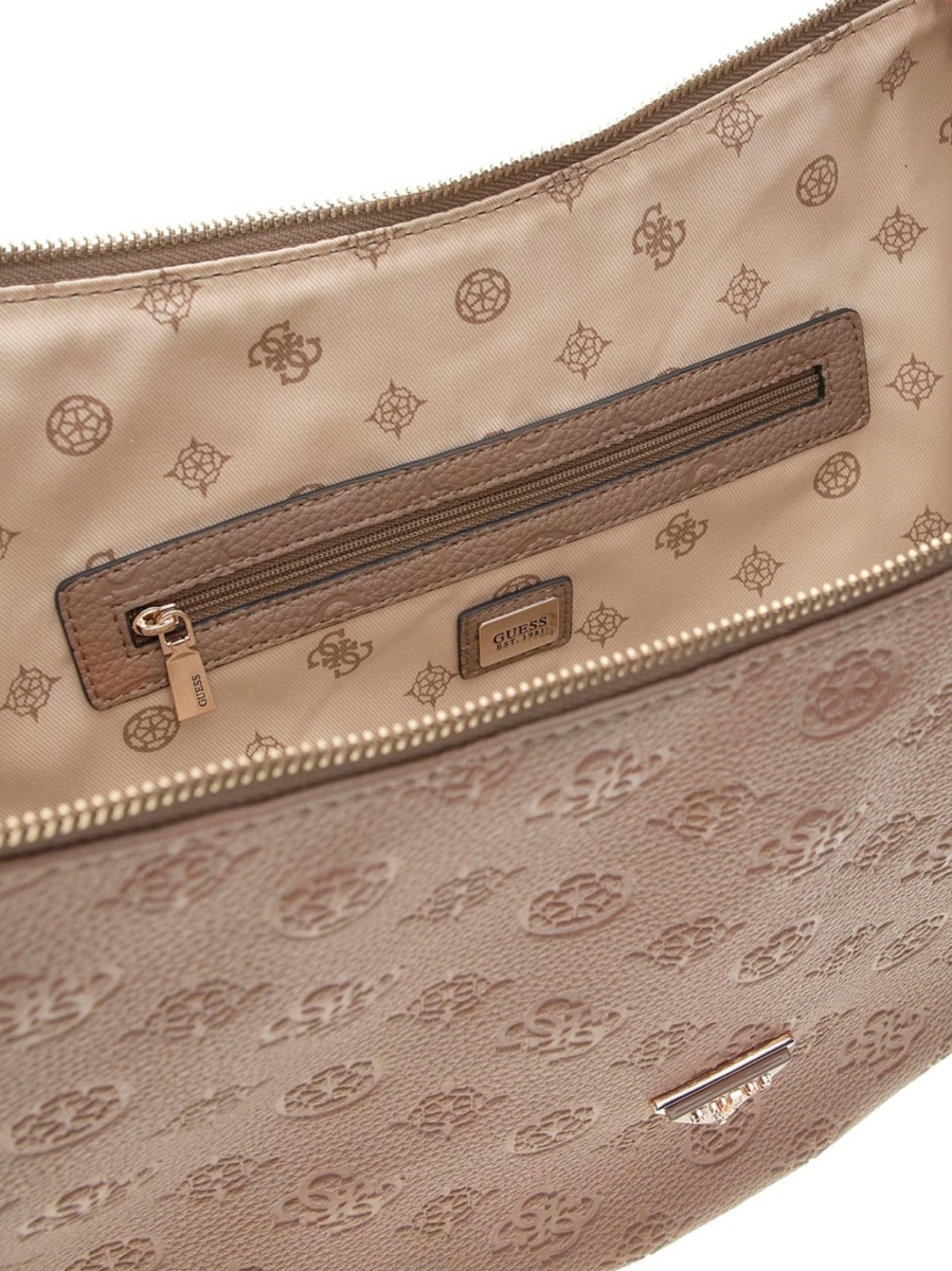 detail Guess dámská hnědá kabelka