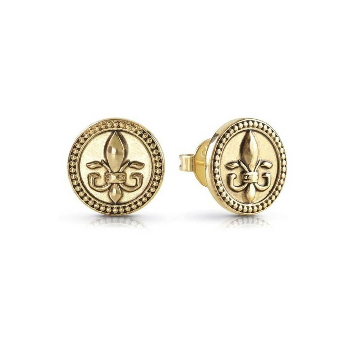 detail Guess dámské pozlacené náušnice