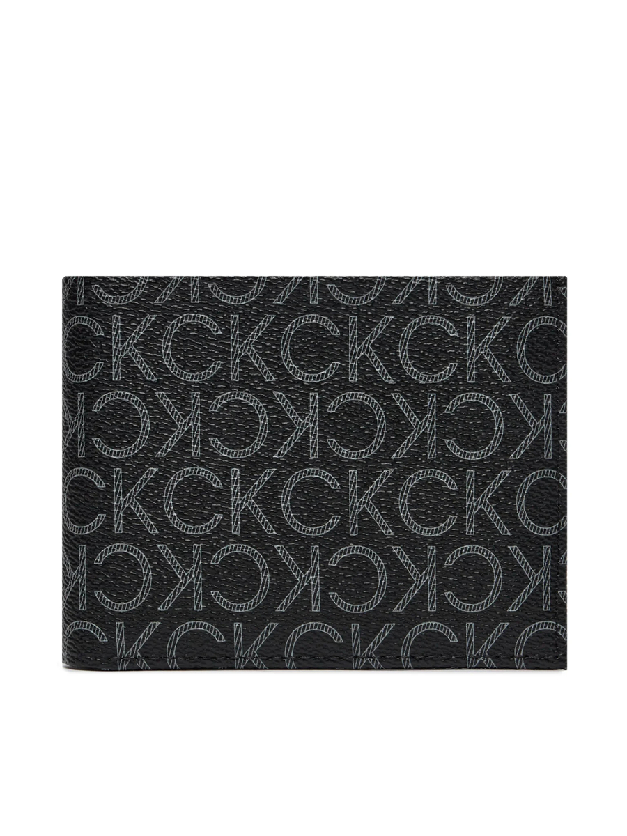 detail Calvin klein pánská černá peněženka