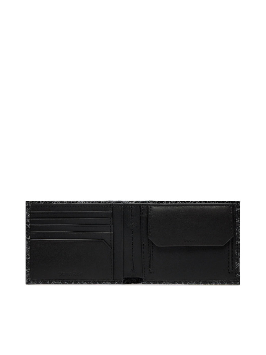 detail Calvin klein pánská černá peněženka