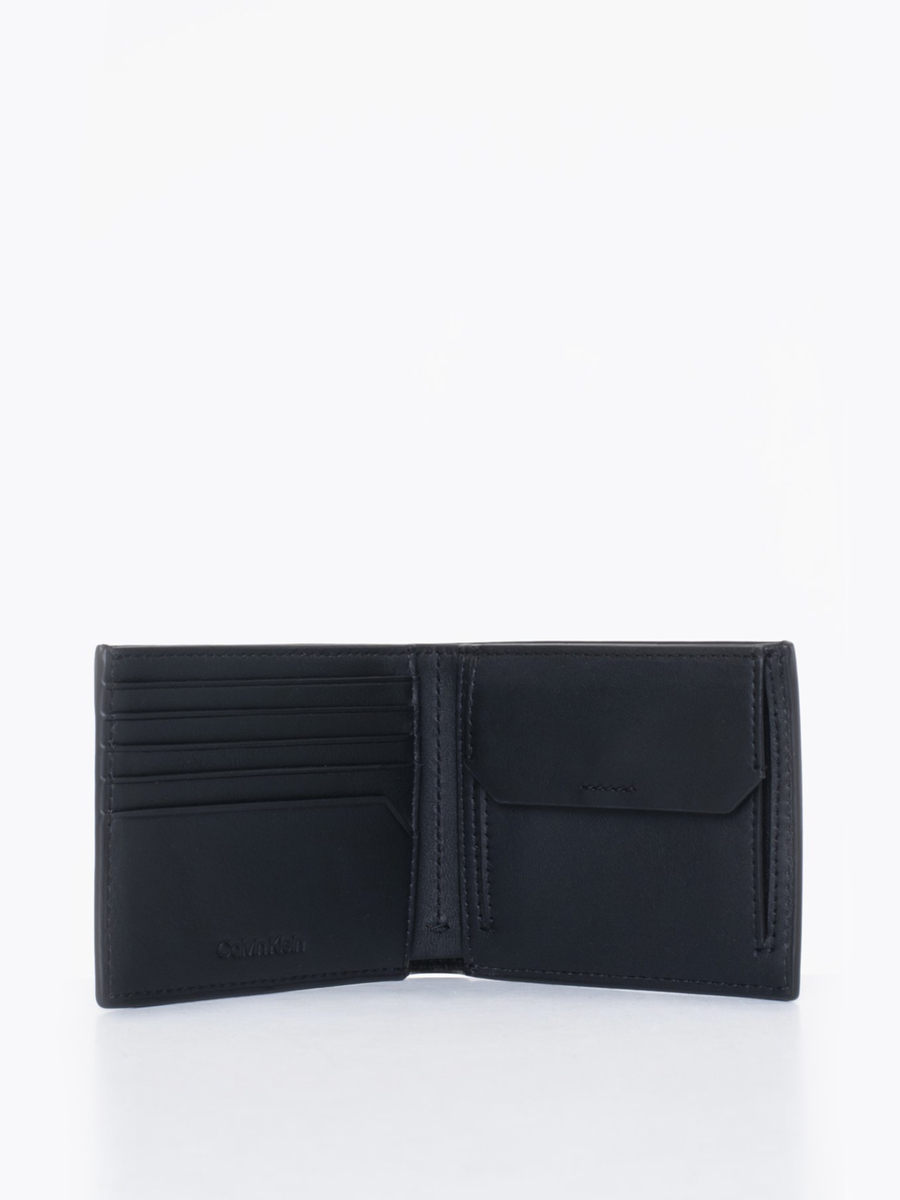 detail Calvin Klein pánská černá peněženka
