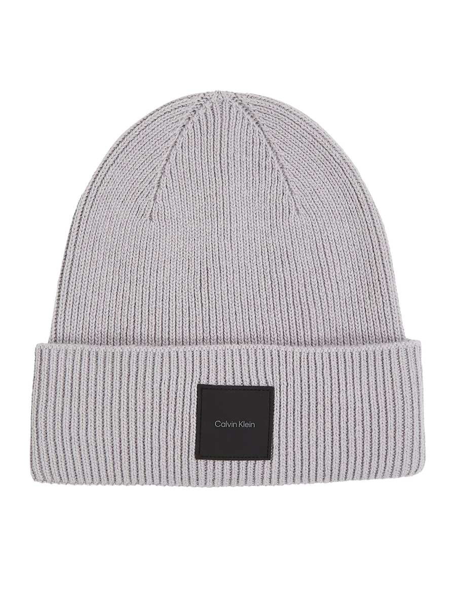 detail Calvin Klein pánská šedá čepice