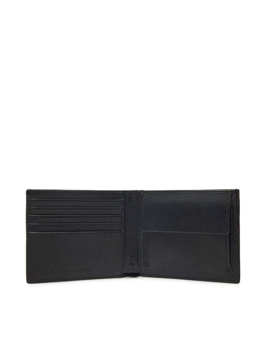 detail Calvin Klein pánská černá peněženka