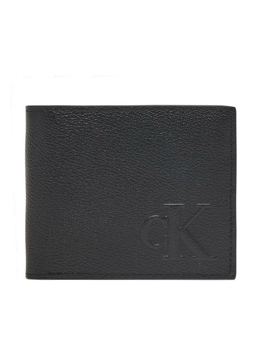 detail Calvin Klein pánská černá peněženka