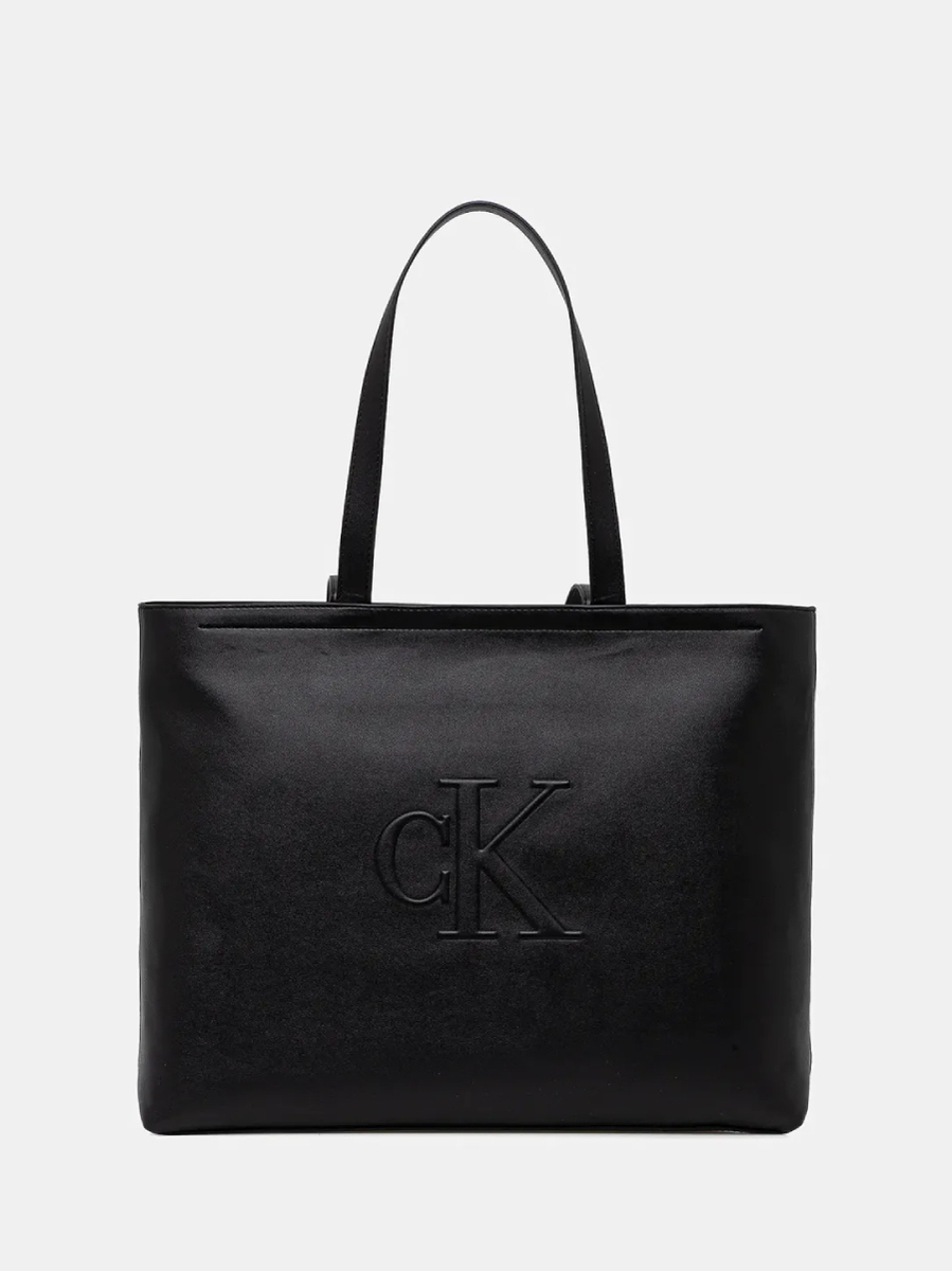detail Calvin Klein dámská černá kabelka