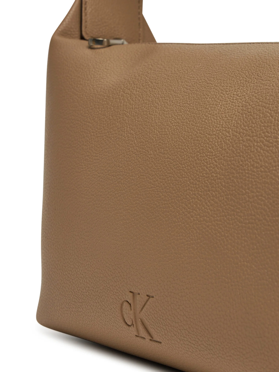 detail Calvin Klein dámská béžová kabelka