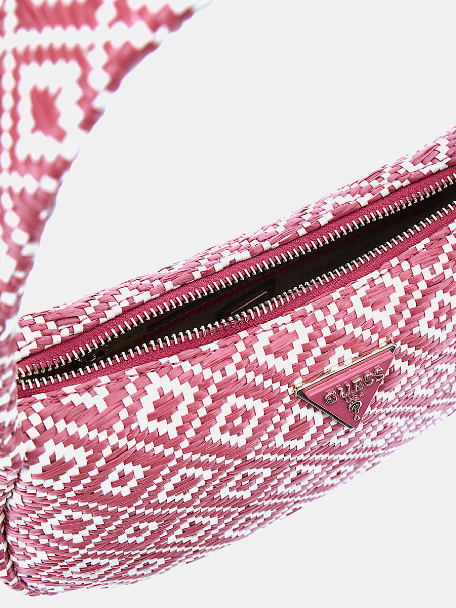 detail Guess dámská růžová kabelka