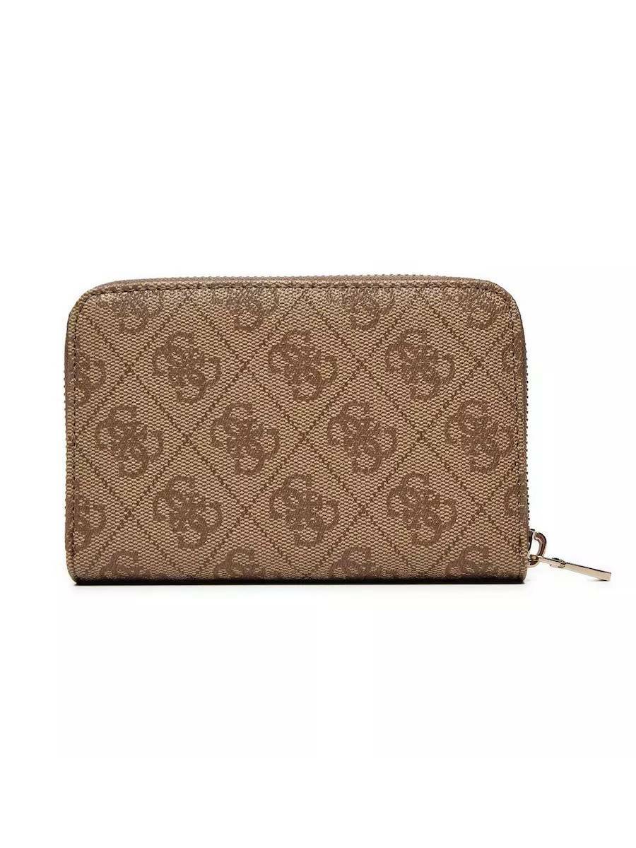 detail Guess dámská béžová peněženka