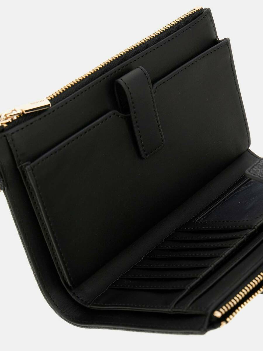 detail Guess dámská šedá peněženka