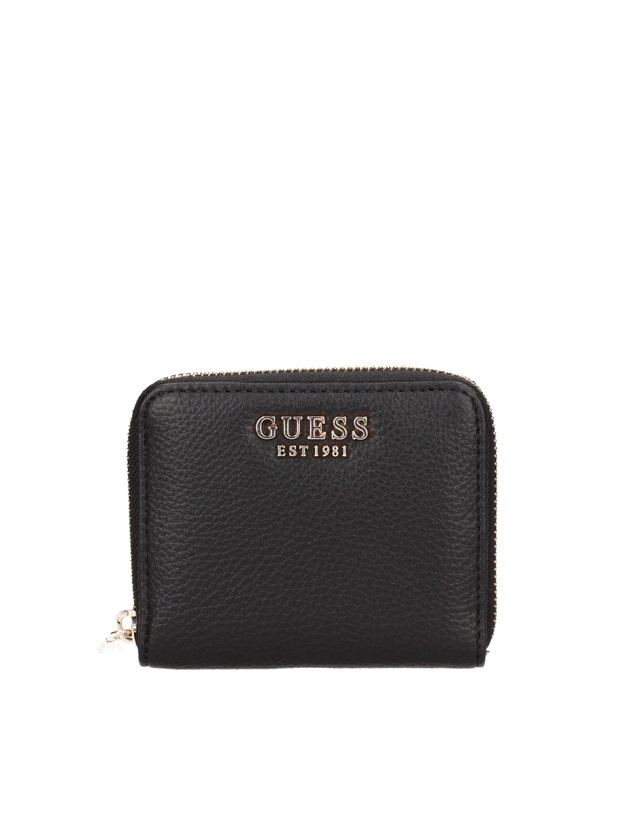 detail Guess dámská černá peněženka