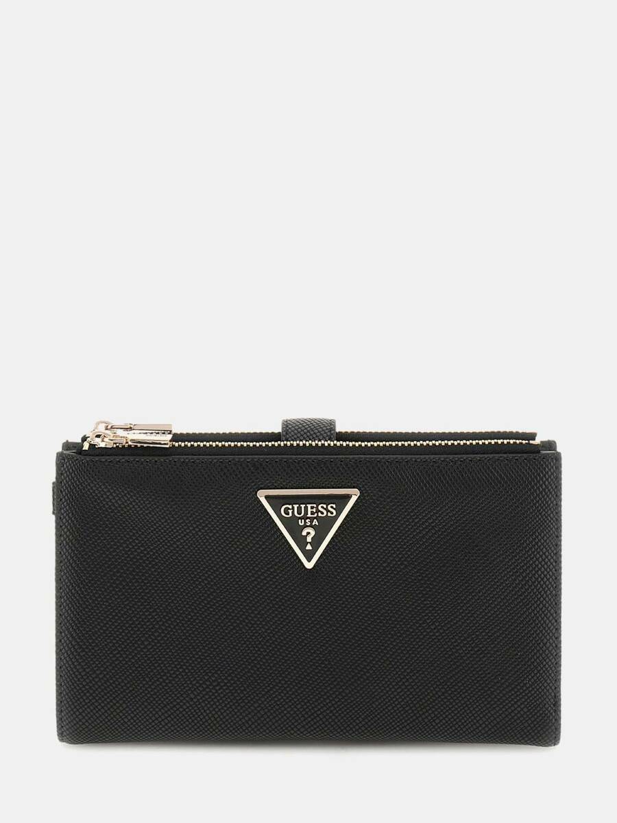 detail Guess dámská černá peněženka
