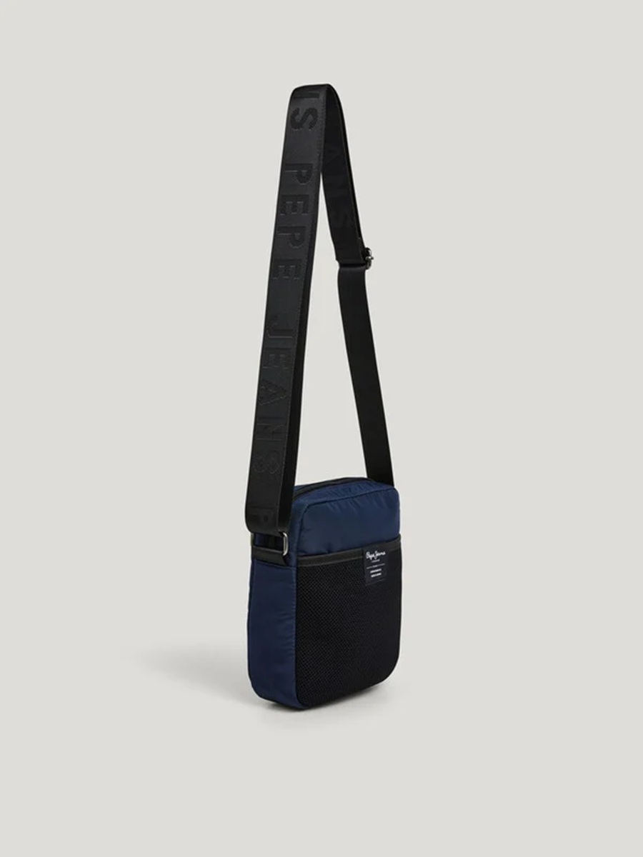 detail Pepe Jeans pánská tmavě modrá taška přes rameno