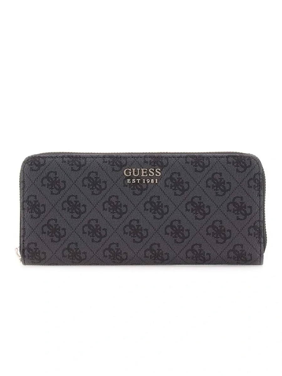 detail Guess dámská šedá peněženka