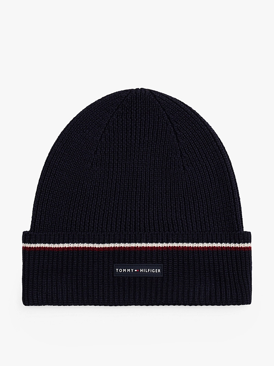 detail   Tommy Hilfiger pánská tmavě modrá čepice