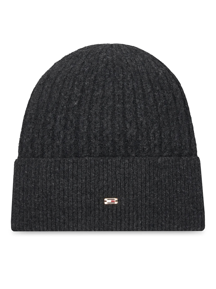 detail Tommy Hilfiger dámská černá čepice