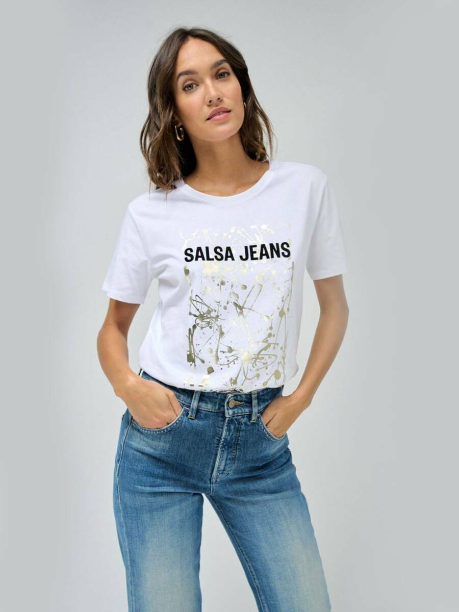 detail Dámské tričko Salsa jeans