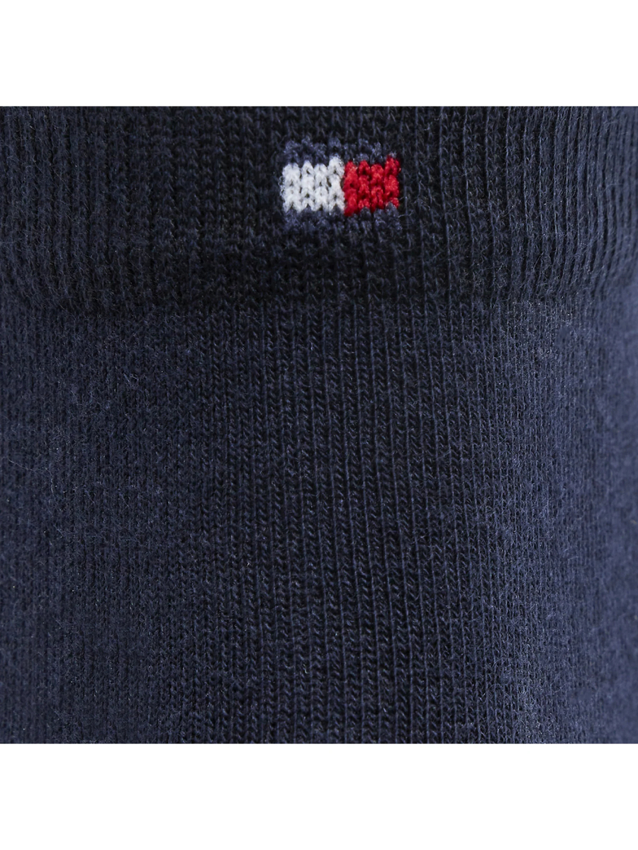 detail Tommy Hilfiger dámské tmavě modré ponožky 2pack