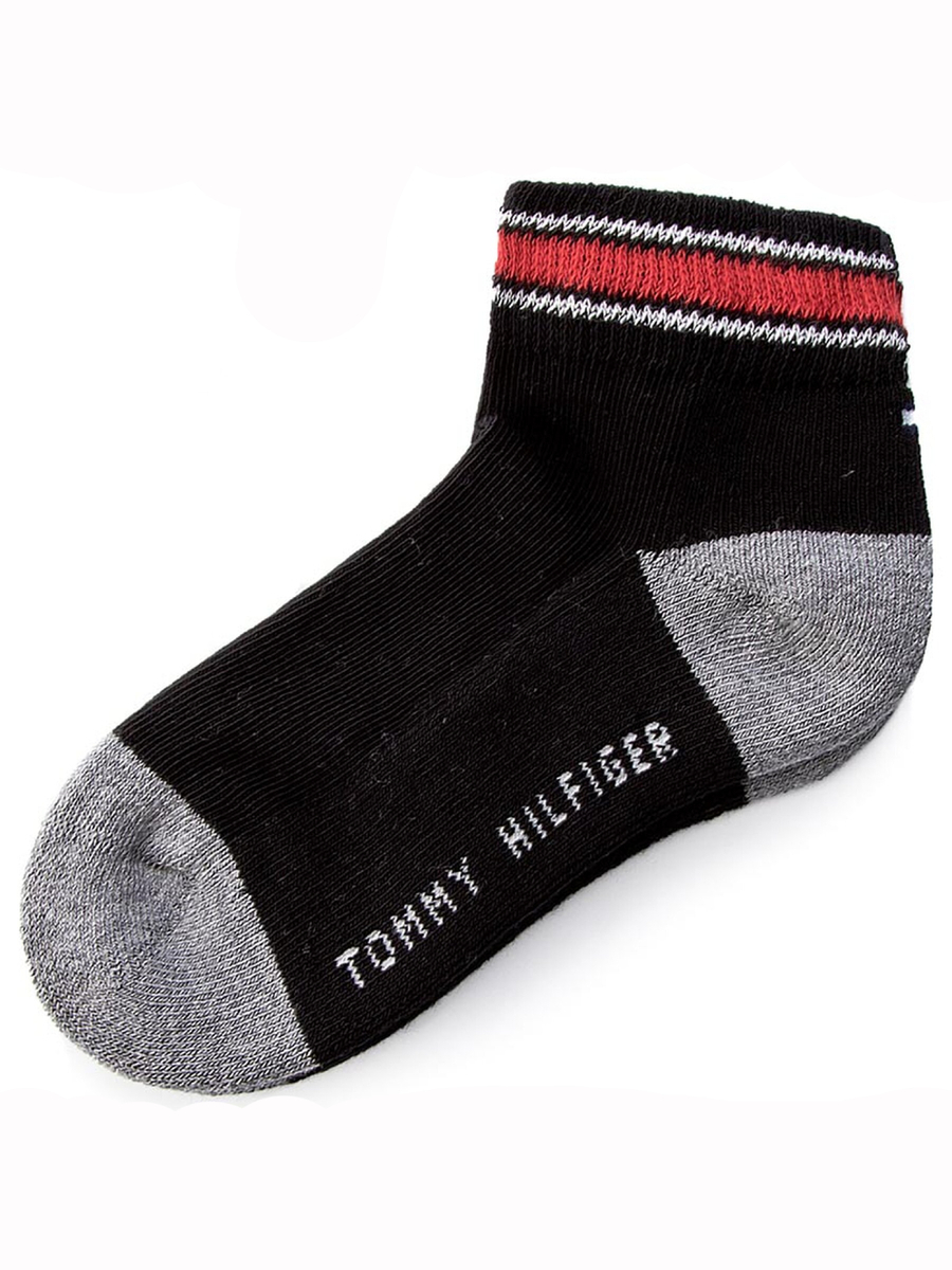 detail Tommy Hilfiger dětské černé ponožky