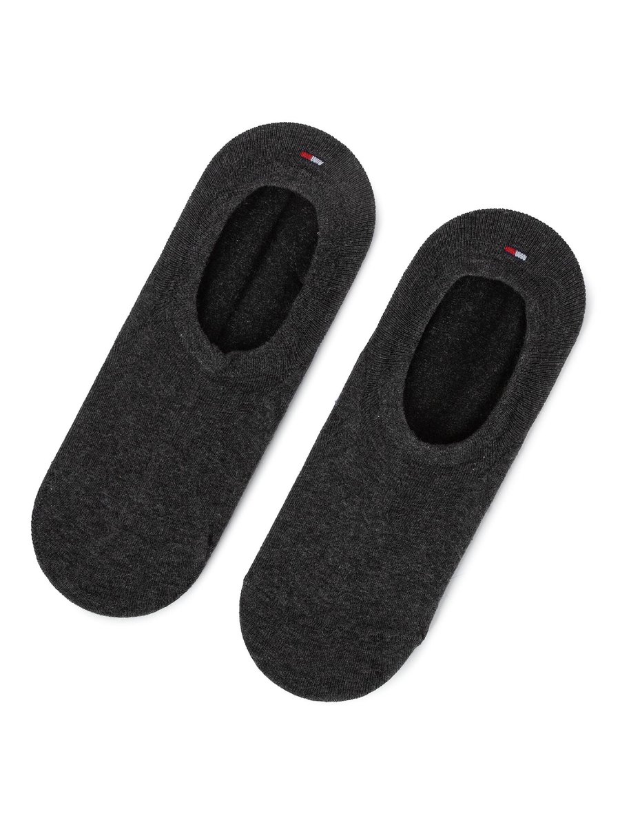 detail Tommy Hilfiger pánské černé ponožky 2 pack