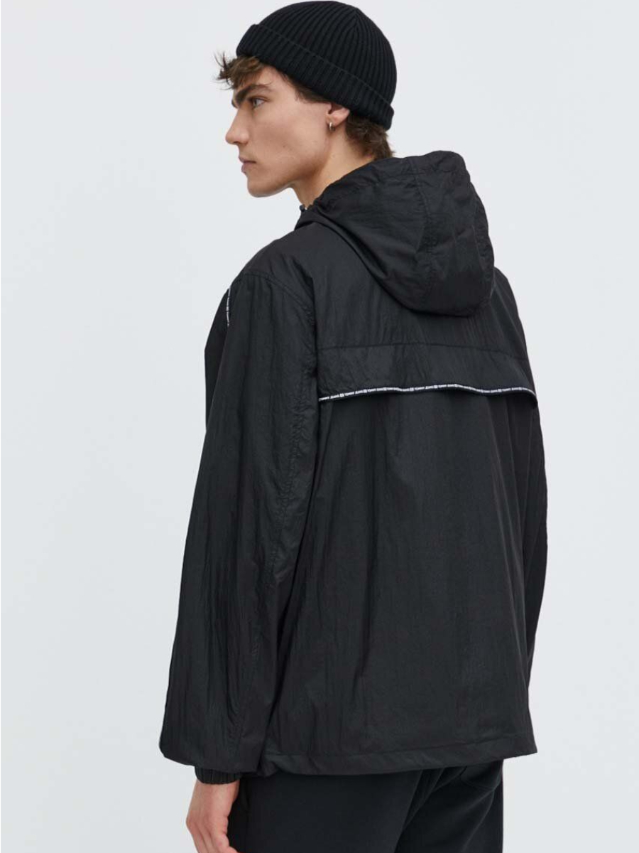 detail Tommy Jeans pánská černá bunda