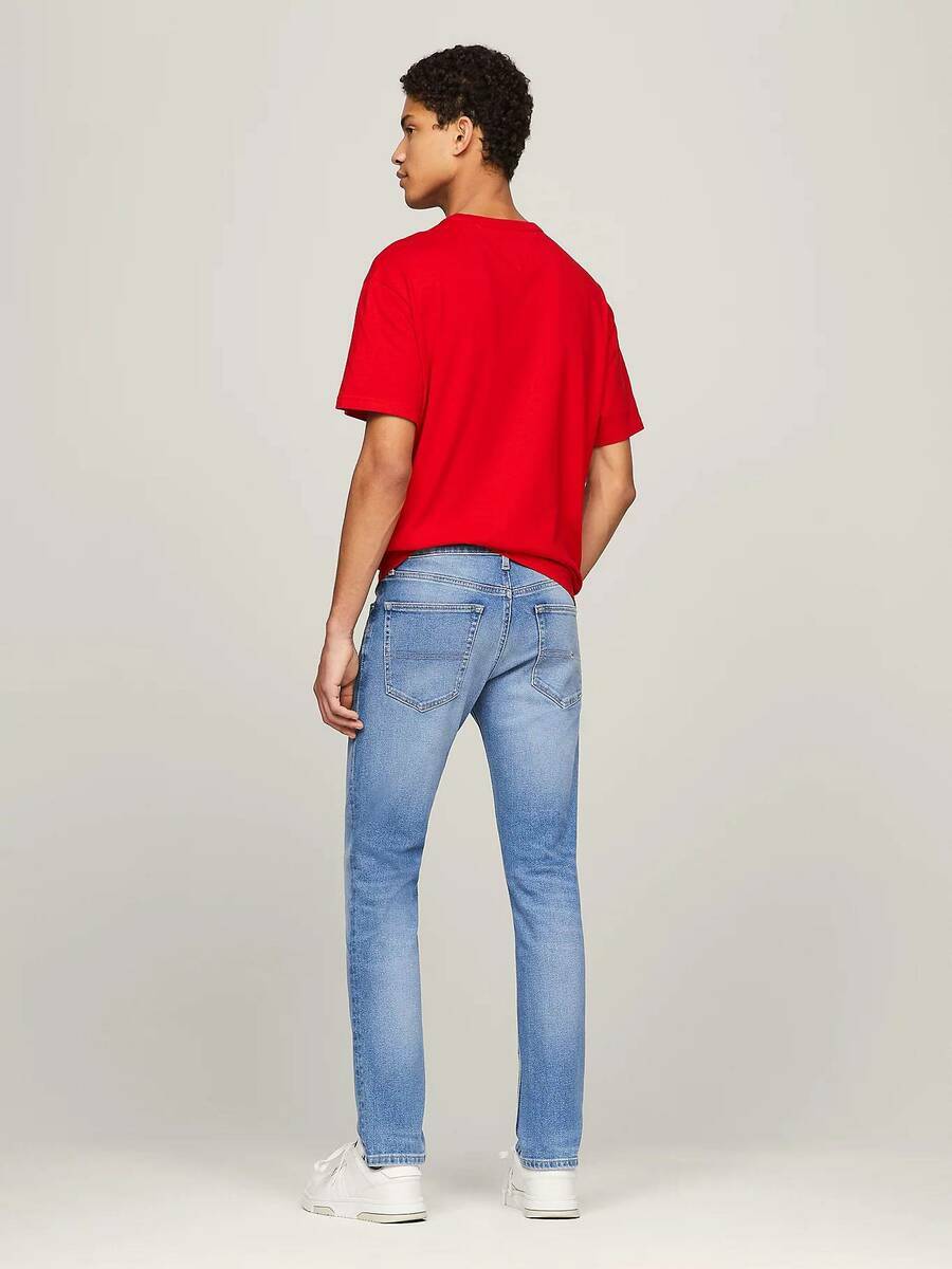 detail Tommy Jeans pánské jeany Scanton