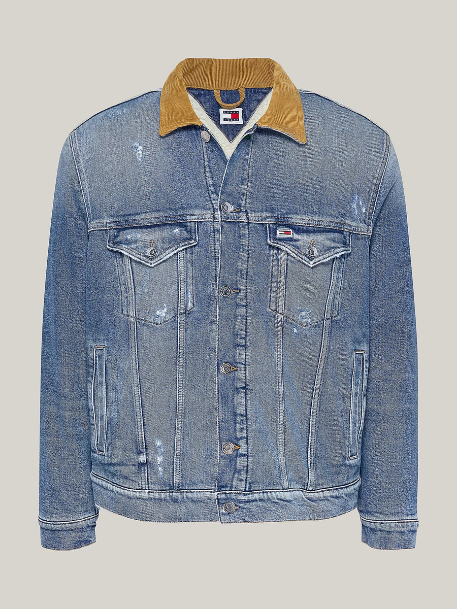 detail Tommy Jeans pánská džínová bunda