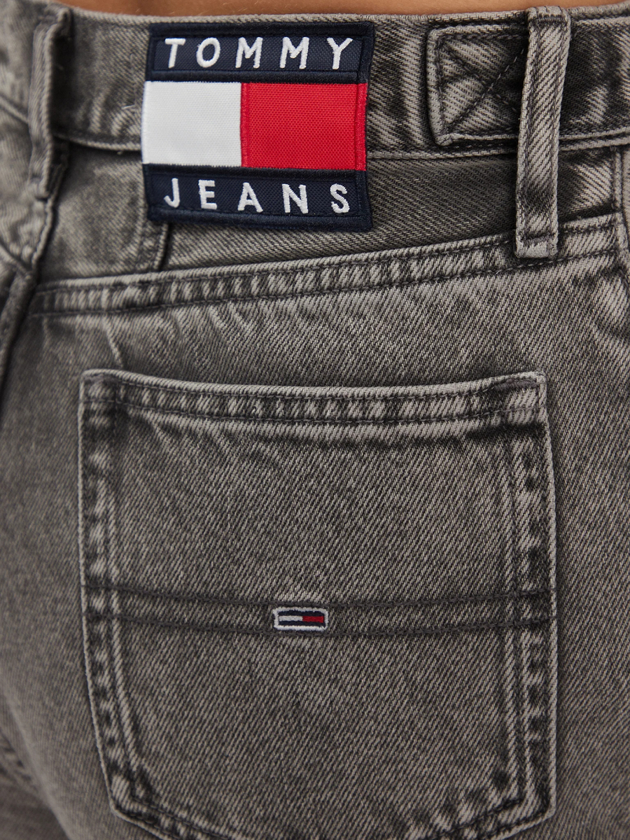 detail Tommy Jeans dámské šedé džíny