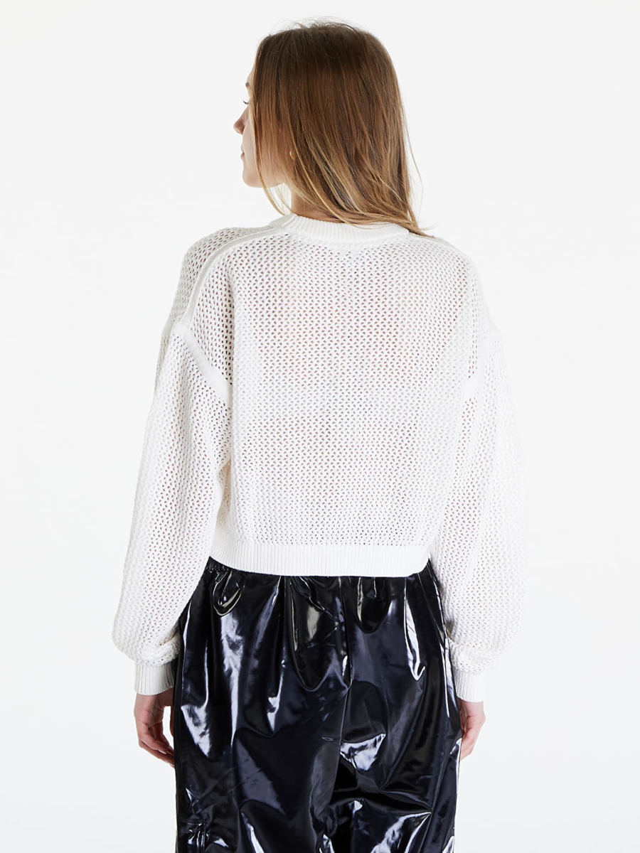 detail Tommy Hilfiger dámský krémový svetr