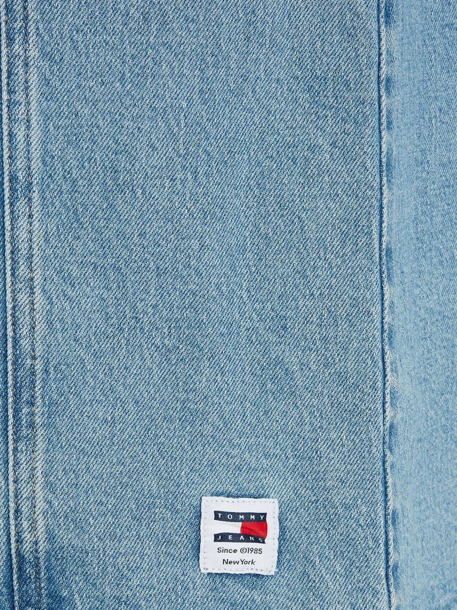 detail Tommy Jeans dámské riflové šaty