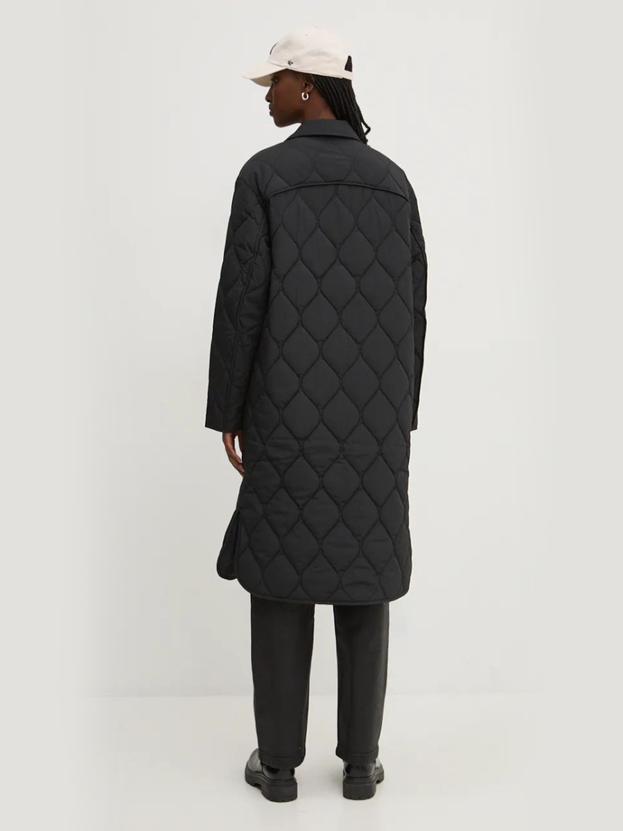 detail Tommy Jeans dámská černá bunda