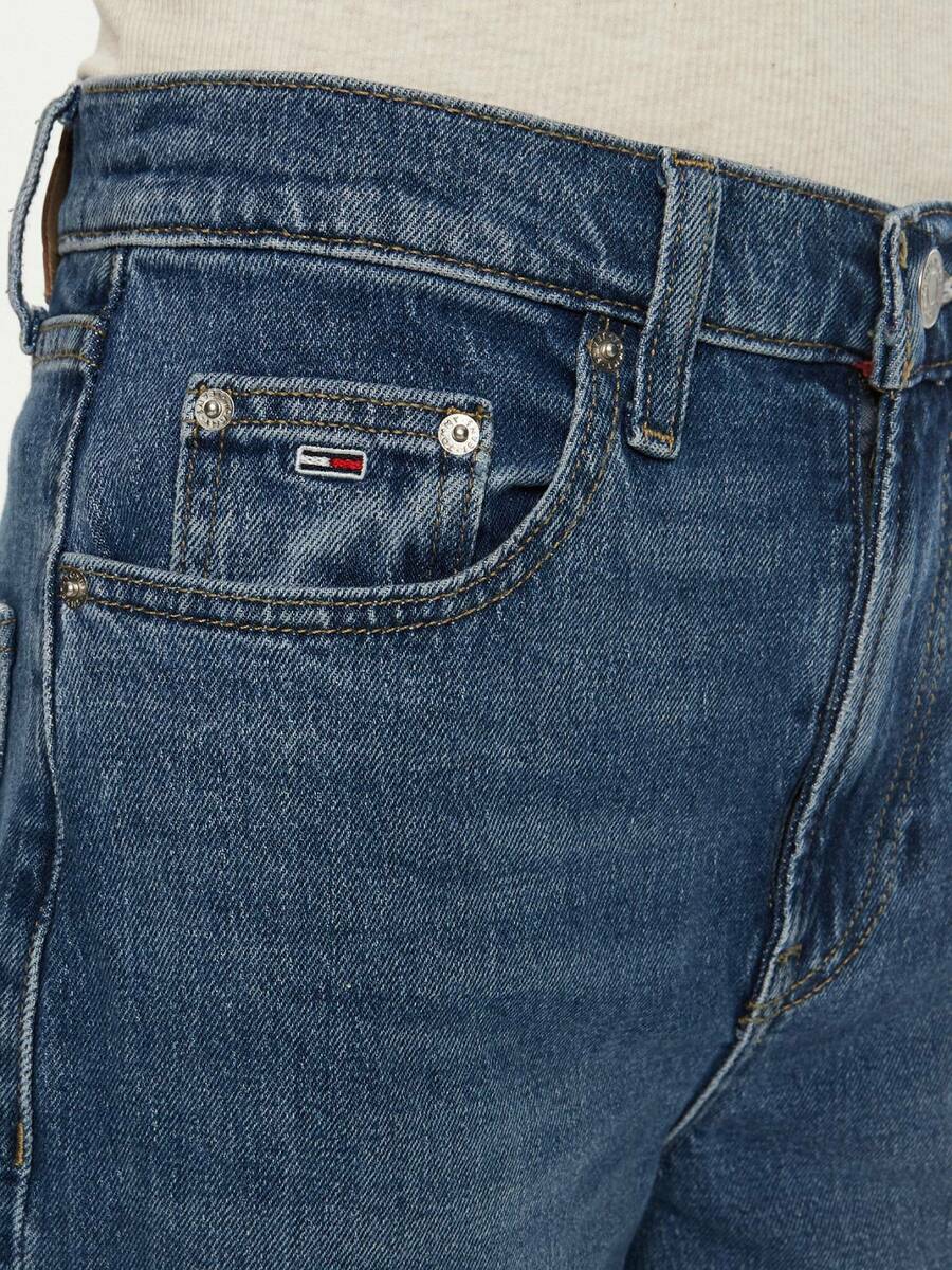 detail Tommy Jeans dámské modré džíny