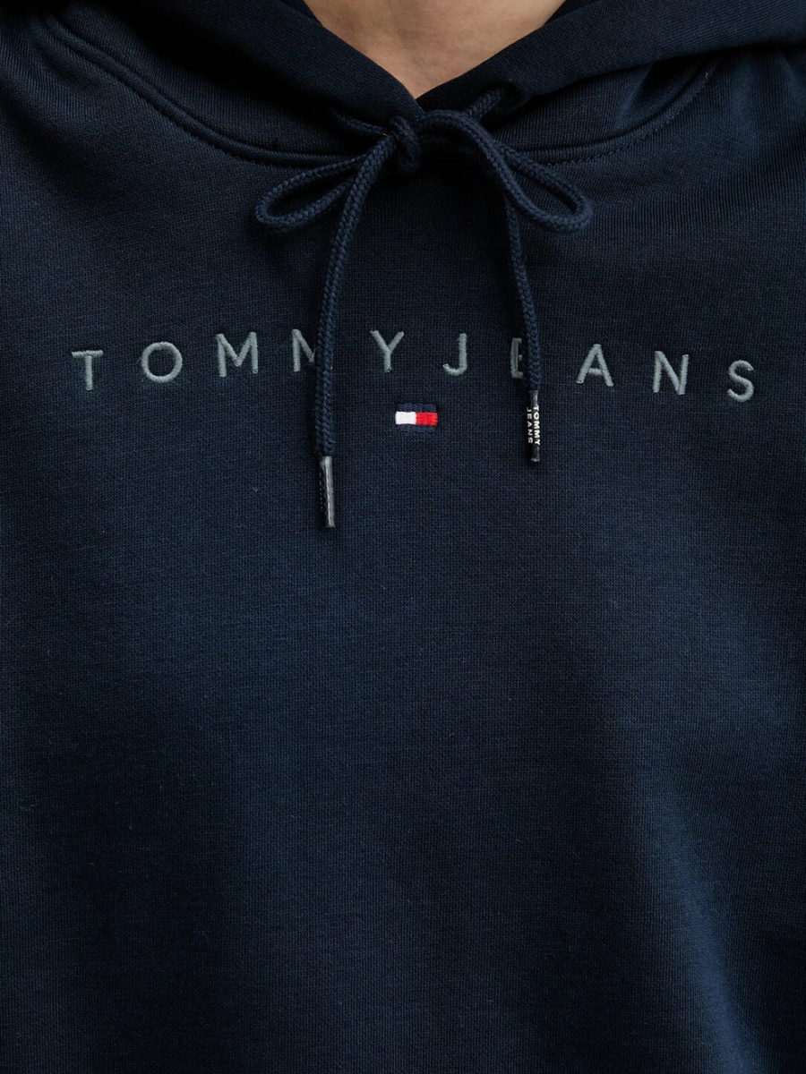 detail Tommy Jeans dámská tmavě modrá mikina