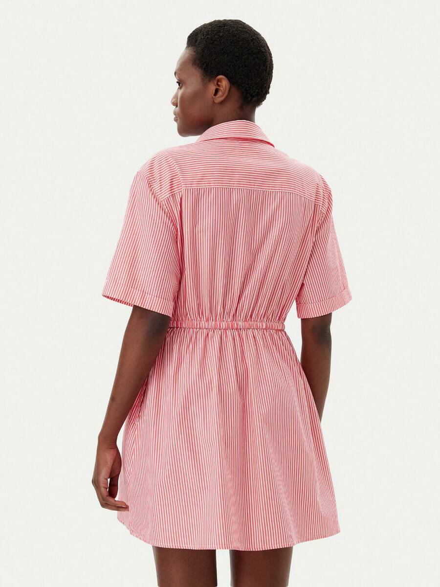 detail Tommy Jeans dámské pruhované šaty