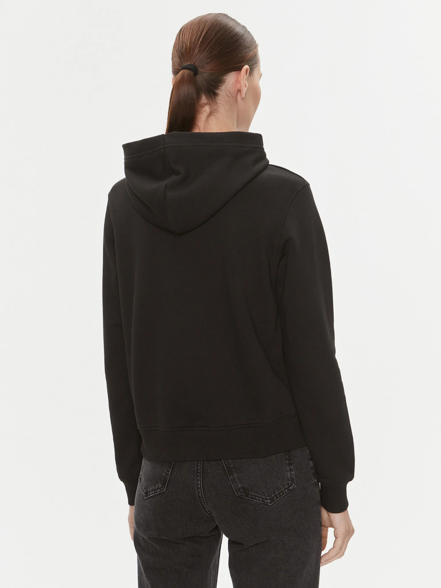 detail Calvin Klein dámská černá mikina