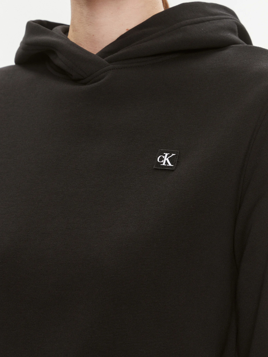 detail Calvin Klein dámská černá mikina