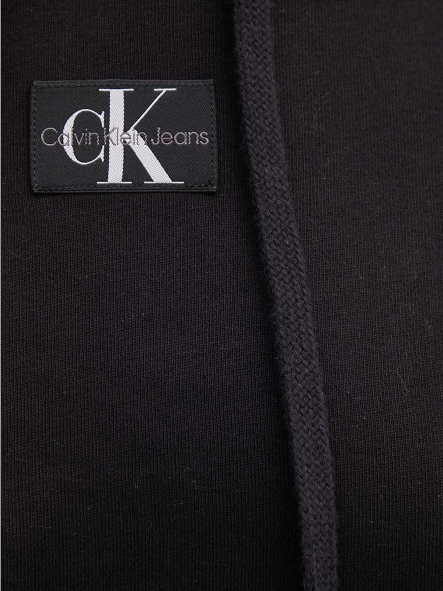 detail Calvin Klein dámská černá mikina